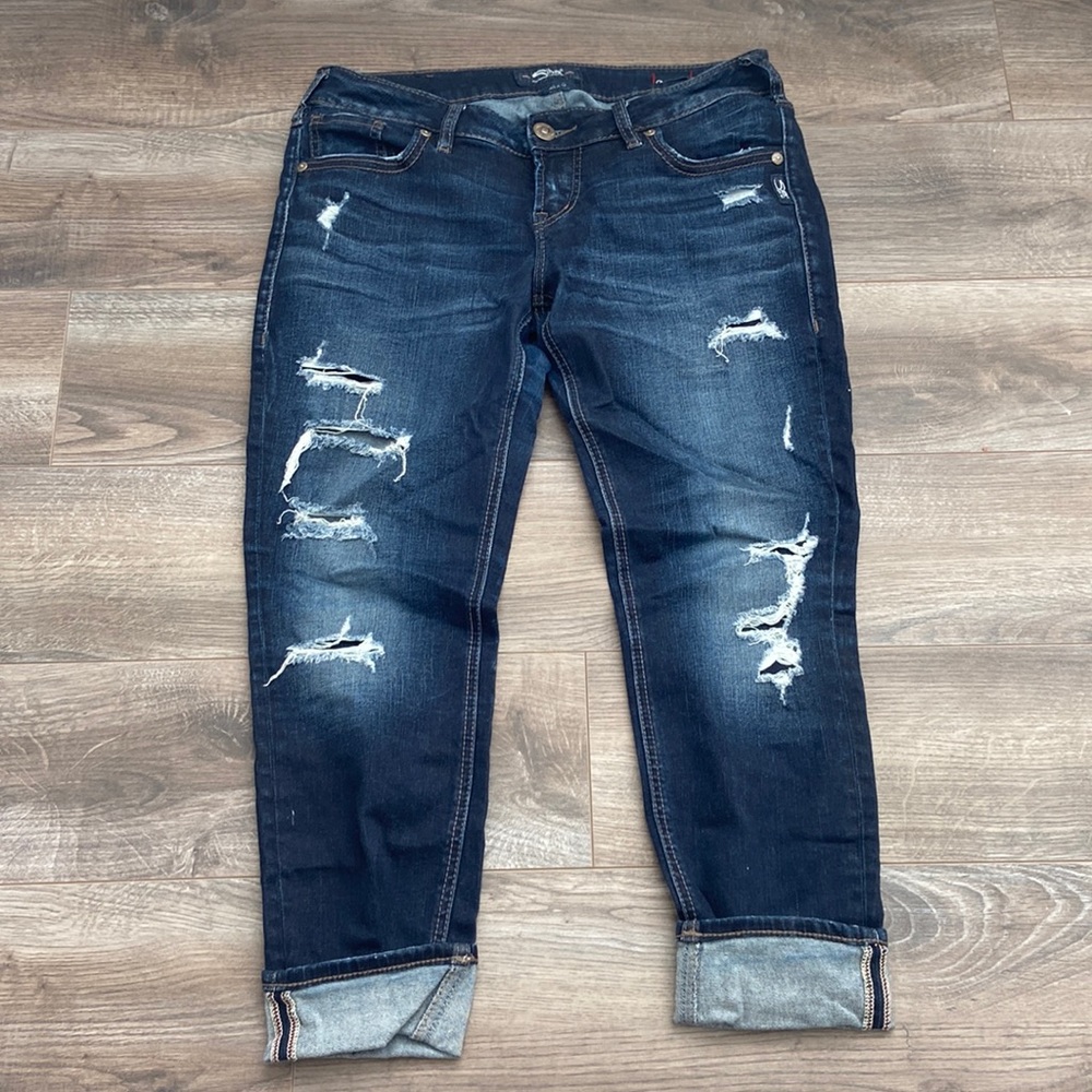 Silver Capris, Size 29x27